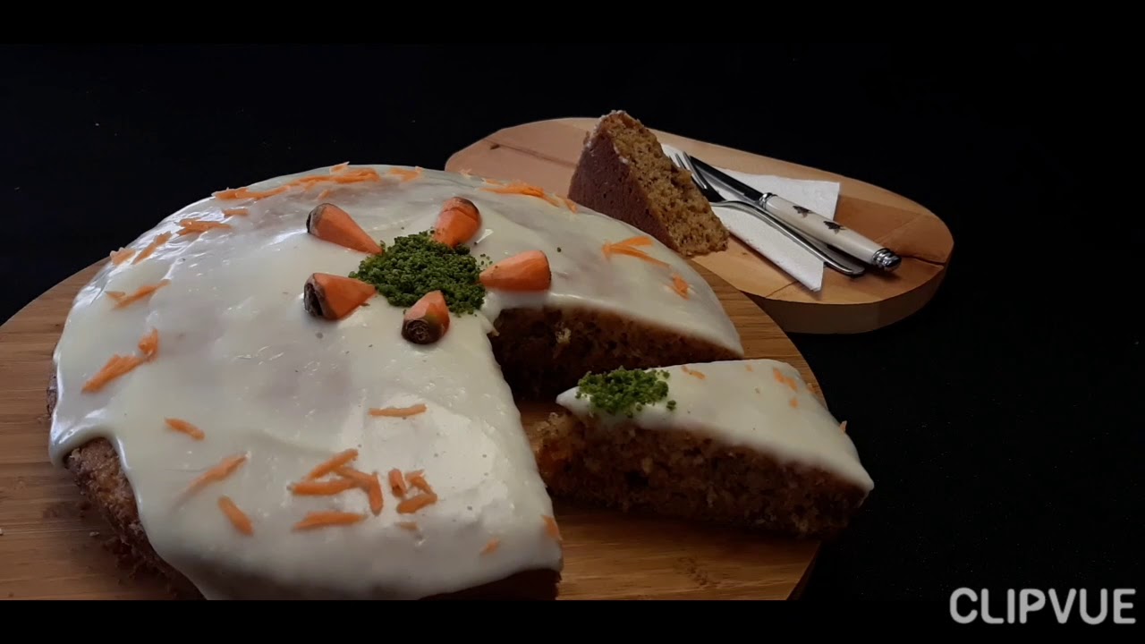 HAVUÇLU KEK🥕🍪🍹 (kremalı sunumu ) YouTube