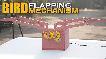 Bird Flapping Mechanism | DIY Mechanical Engineering Projects Ideas