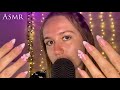 Asmr avec de longs ongles tapping et scratching intense 