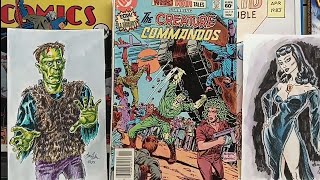 EP 1124 Weird War Tales #117 featuring the Creature Commandos, by Kanigher & Carillo, DC Comics.