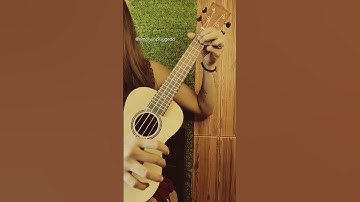 Emotional Chord Progression On Ukulele❤️🍃 #ukulele #shorts #youtubeshorts