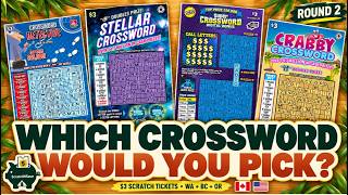 Every $3 Crossword Scratch Ticket in the PNW | Washington, BC & Oregon