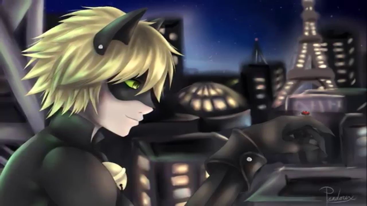 2016 2 8 Chat Noir Night Before Drawing Time Lapse