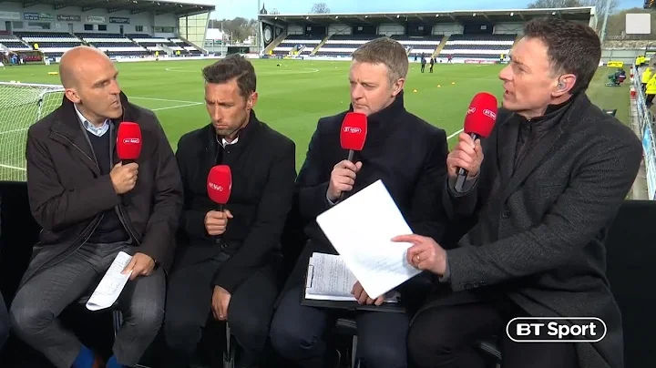 Old Firm debate gets heated! Chris Sutton clashes ...