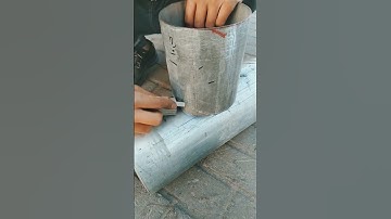 Mẹo cắt góc tròn ống thép