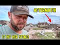 Devastating Tornado Hits Home! Rush To Keep Our Bison In! image