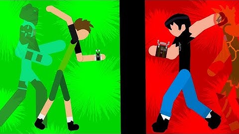 Ben 10 reboot Ben vs Kevin Stick nodes (Solo)