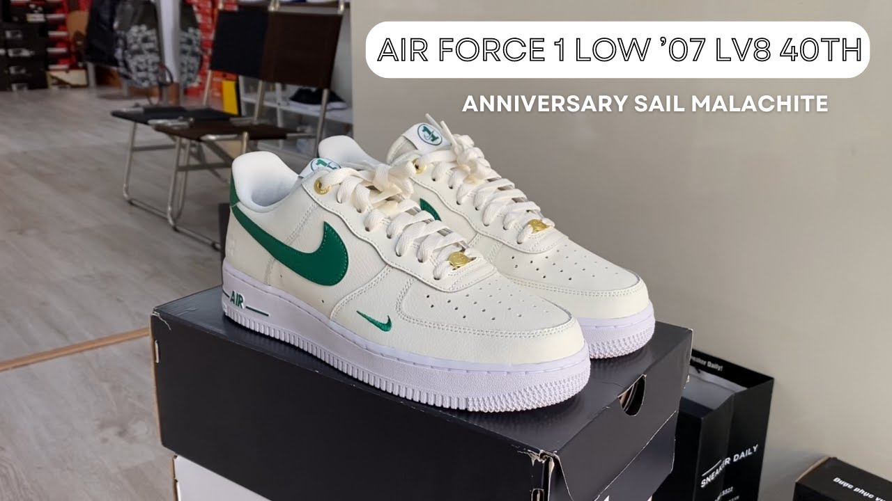 Air Force 1 '07 LV8 '40th Anniversary - Sail Malachite