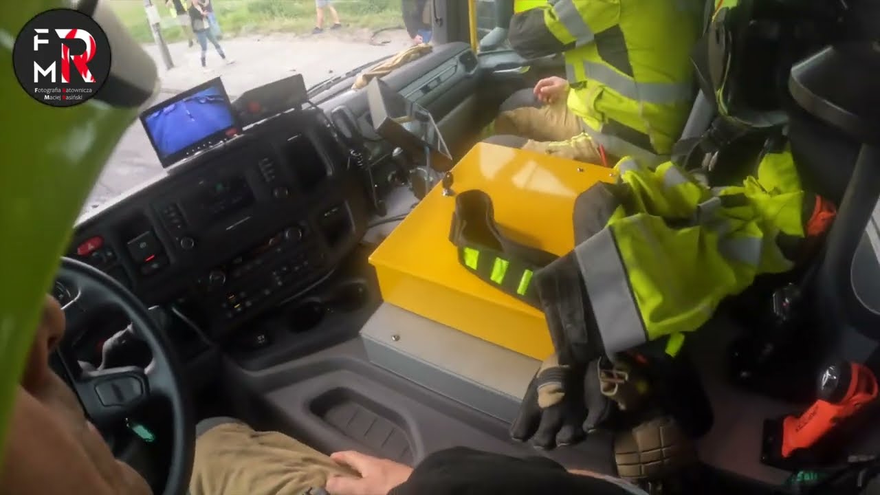 Kolizja dwóch pojazdów w miejscowości Jawczyce