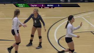 MVNU Volleyball vs Taylor University - Senior Day - 10/27/18