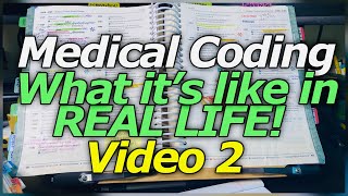 MEDICAL CODING IN REAL LIFE FOR AN OB/GYN SPECIALTY CODER | EPISODE 2