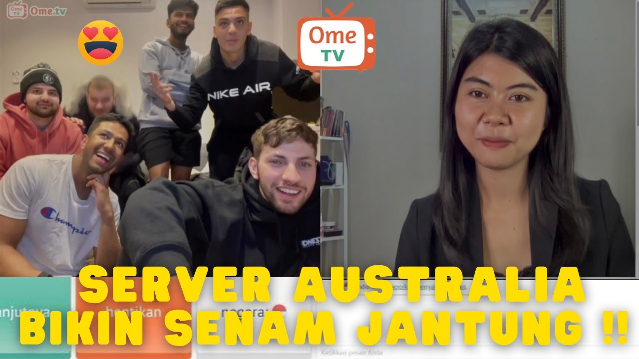 SERVER AUSTRALIA PENUH DENGAN COWOK GANTENG TAPI 🥲 🇦🇺 II Ometv Server Australia