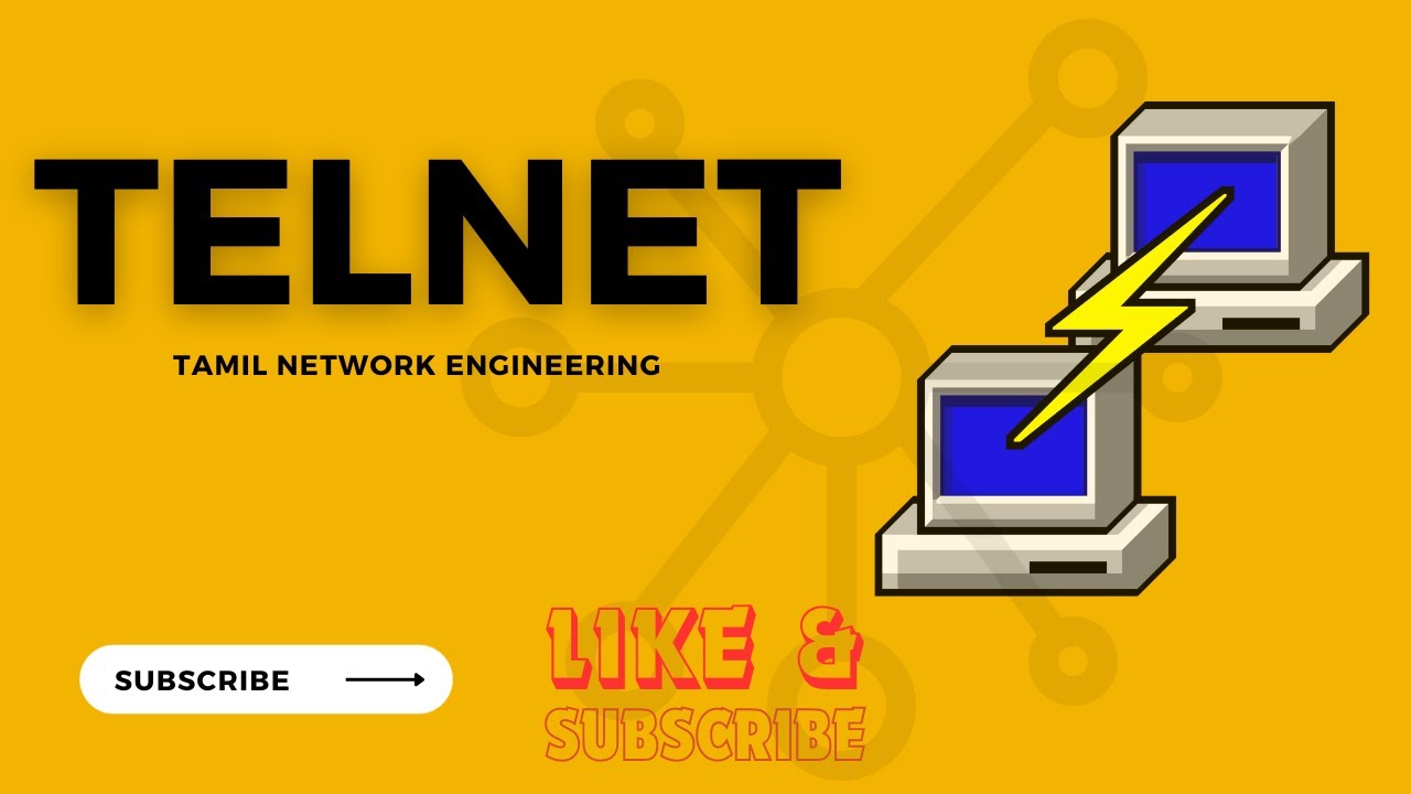 Tamil | TELNET  EXPLAIN | Packet Tracer | Tamil Network Engineer