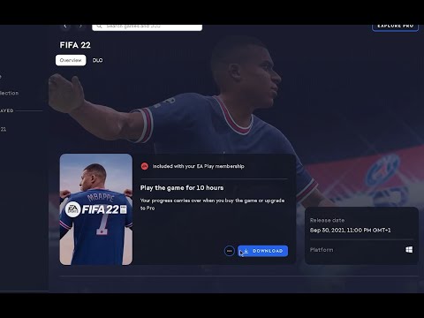 Buy FIFA 22 and download