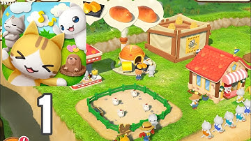 Meow Star Acres 2 - Gameplay Walkthrough Part 1 - Level 1-7 (Android, iOS)