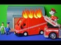 Paw Patrol Rescue Episode Marshal Nickelodeon Postman Van Fire Children's Animation