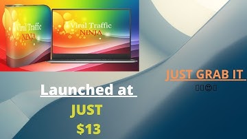 VIRAL TRAFFIC NINJA|REVIEW VIDEO|AT JUST $13|FREE TRAFFIC|NO SKILLS|NO EFFORTS|LAUNCHED