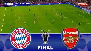 Bayern Munich vs Arsenal - UEFA Champions League 2026 Final | Ft. Olise Saka | Pes 21 Gameplay