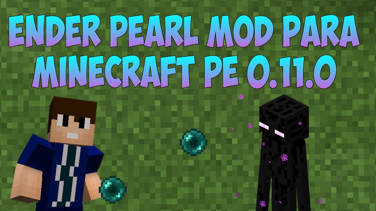 Pearling Mod Ender pearl mod para minecraft PE 0.11.0 - YouTube