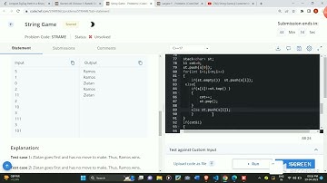 String Game codechef solution