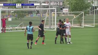 ２０１７　Jリーグ　​U-17チャレンジカップ　フォルトゥナ・デュッセルドルフ（ドイツ）vsグアダラハラ・チーバス（メキシコ）DÜSSELDORFER vs CHIVAS
