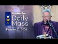 February 22, 2026 | First Sunday of Lent | Kapamilya Sunday Mass Mp3 Song
