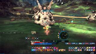 【K TERA】Berserker VS Lv65 Kumas : 2hit killed