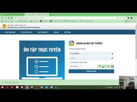 Video Hướng dẫn học sinh ôn luyện trên CSDL ( study.hanoi) - youtube