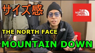 コメントが多かったThe North Face MOUNTAIN DOWNサイズ感＆シュプリームRTGフリースサイズ感レビュー