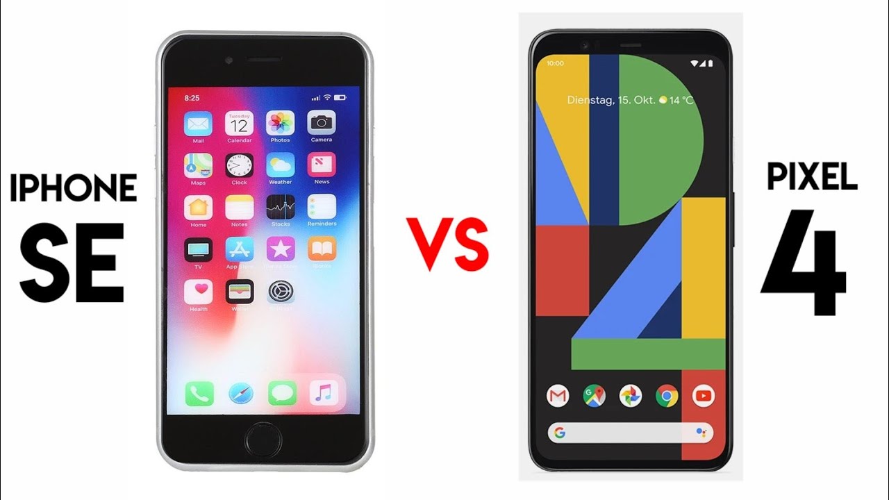 IPhone SE 2022 vs Google Pixel 4 Speed Test - YouTube