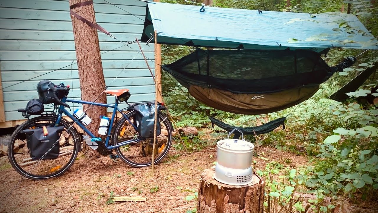 Riding to the Woods on a Friday Afternoon  |  KONA Sutra SE  |  Hammock Camping