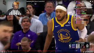 JuJuReacts To Kings vs Warriors NBA Play-In Tournament | Full Game Highlights