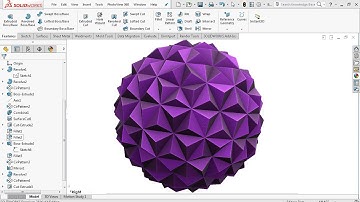 Triangular Sphere - SolidWorks