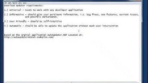 VB.NET Auto Updater that works !!! Part1