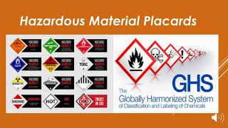 Chemical Placards: Video 1