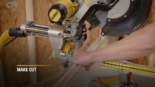 DEWALT® Miter Saws| How to Make Additional Cuts