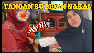 Tangan Bu Bidan Nakal Sudah Di Ingatkan Si Ibu Bandel