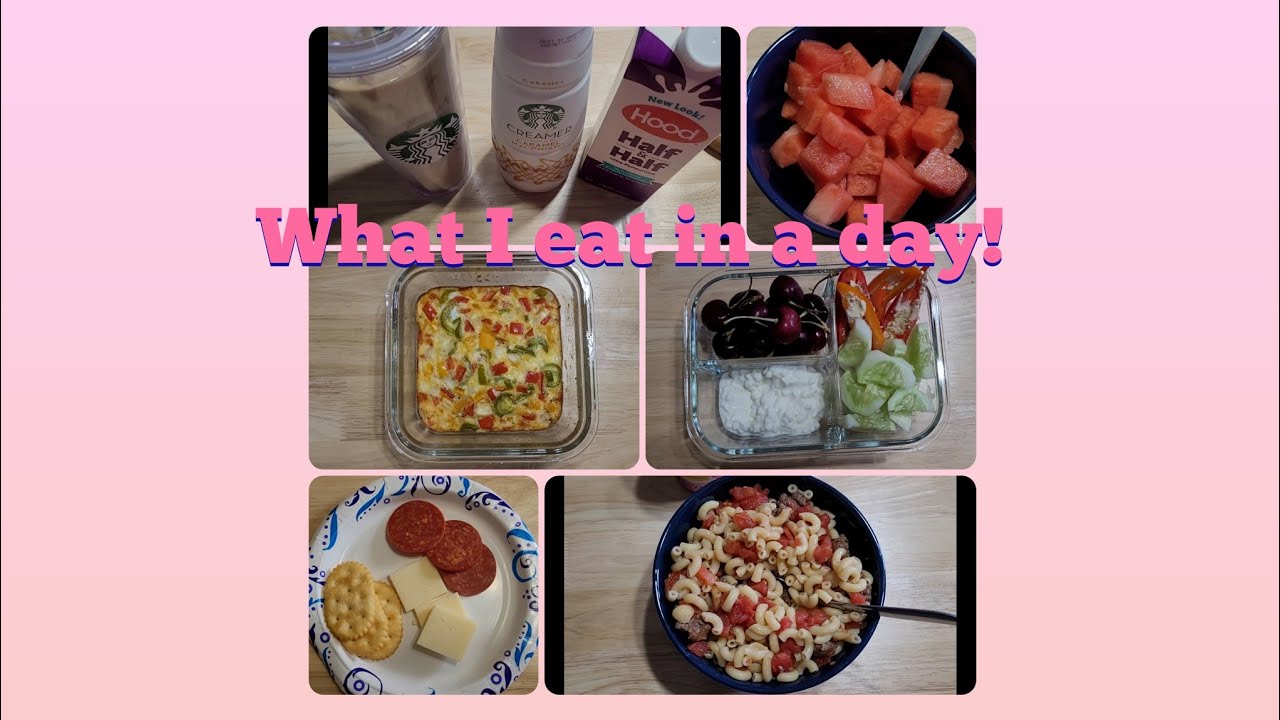 What I ate July 31, 2023 on Weight Watchers Momentum Plan YouTube