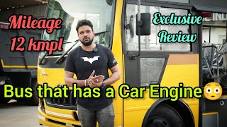 पहल बर चलई बस Ii Mahindra Cruzio Detailed Review Ii Test Ride Ii Price Ii Safest For Children