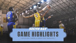 South Bay Lakers Highlights vs Santa Cruz Warriors