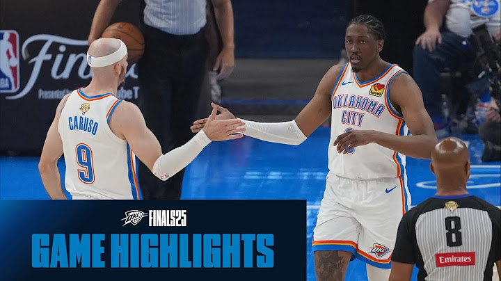 OKC Thunder vs Indiana Pacers | NBA Finals Game 5 Highlights | June 16, 2025