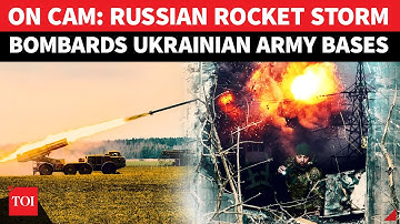 Putin Military BOMBARDS NATO-Backed Military Command Centre, Aircraft Base In Rocket Storm | WATCH