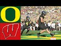 #6 Oregon vs #8 Wisconsin Rose Bowl Highlights | 2020 College Football Highlights