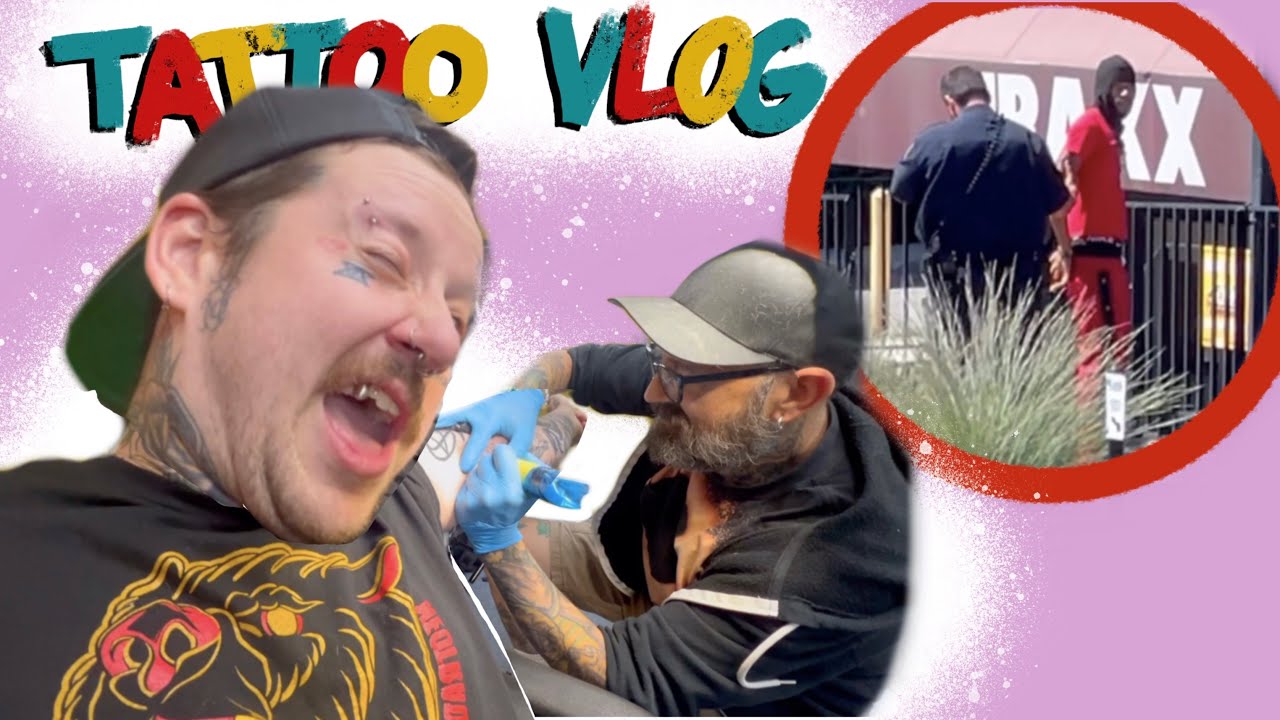 I got a TERRIBLE TATTOO / there was a ROBBERY?!