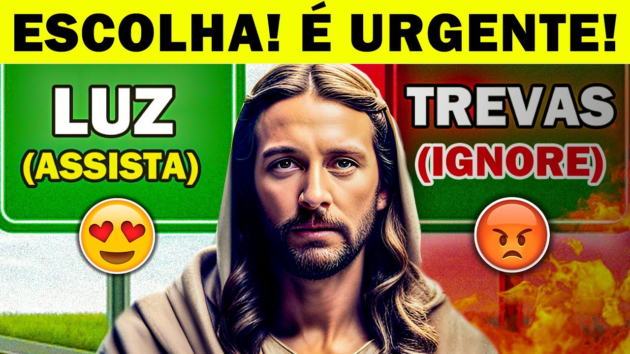 📅 É URGENTE que você ESCOLHA AGORA | Mensagem de Deus🙏