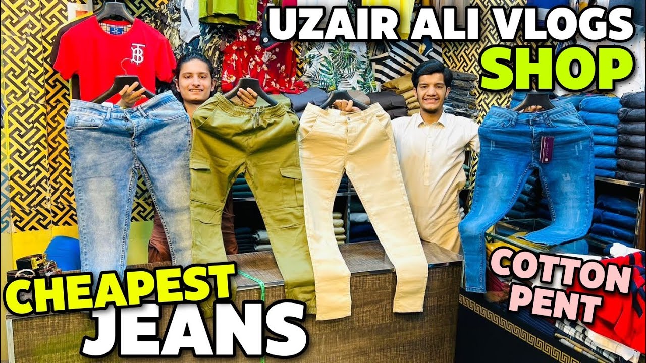 Mens Jeans Market Mens Cotton Pent 6 Pocket Trousers Mens Garments Market Rawalpindi