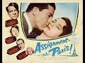 Dana andrews  george sanders in assignment  paris 1952