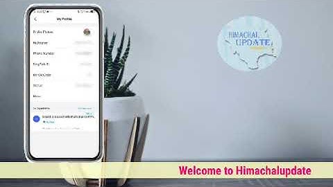 How to alter Mobile number in DingTalk