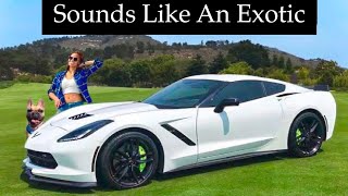 C7 Corvette Stingray With Corsa Exhaust Sounds Insanely Good Corsa Extreme Muffler And X-Pipe