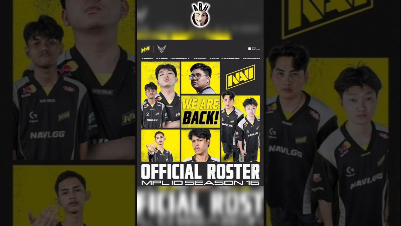 roster NAVI  for MPL ID SEASON 16 